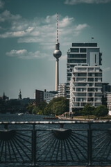 View of the Berlin TV tower from the Spree © Erik