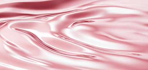 Obraz premium Soft pink water ripples with gentle light refractions creating a calming and elegant abstract texture perfect for serene and minimalist designs