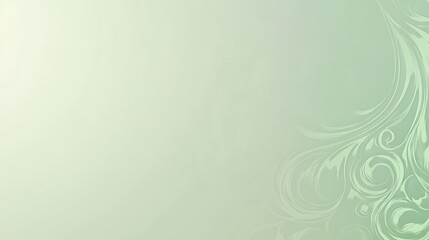 Obraz premium Abstract Green Swirls Design Background Image