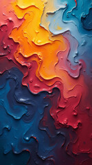 vibrant and colorful paint texture background