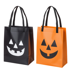 orange shopping bag