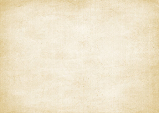 Vintage old paper background. Antique worn yellow parchment texture	