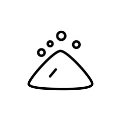 Anti corrosion icon Thin vector set