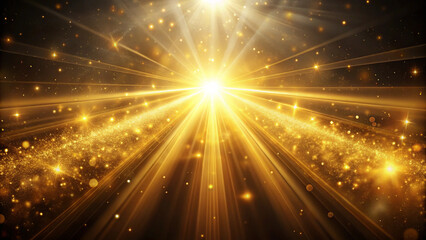 光の放射イメージ背景