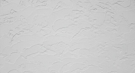 White Stucco Wall Texture with Irregular Pattern and Rough Surface
