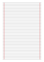 Minimalist A4 Size Best Colorful Notes Template Pages