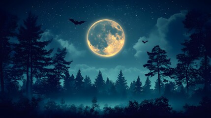 Fototapeta premium Happy Halloween concept