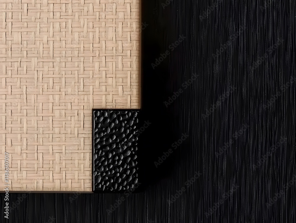 Fototapete a sophisticated, minimalist cover design that conveys elegance and modernity through pure forms and 