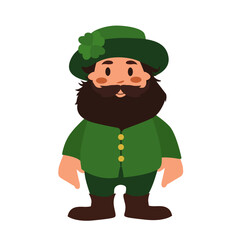 Celebrating St. Patrick s Day with festive characters in green attire