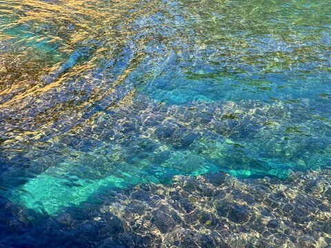 Sea water natural background aqua. 