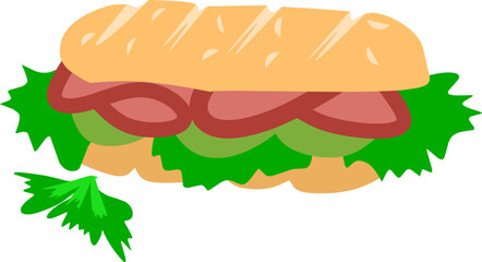 Hamburger clipart drawing 