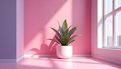 A stunning collection of vibrant indoor tropical flower plants in elegant vases makes for the perfect home decoration. Ideal for advertising, themed events, or banner design