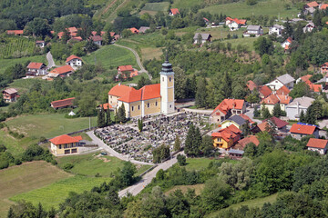 Parish Church of the Visitation of the Virgin Mary in Marija Gorica, Croatia