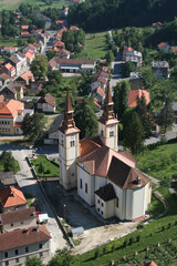 Parish church of the Assumption of the Virgin Mary in Pregrada, Croatia