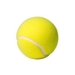 tennis ball isolated on white background