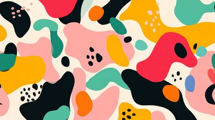 Fototapeta premium simple and fun pattern