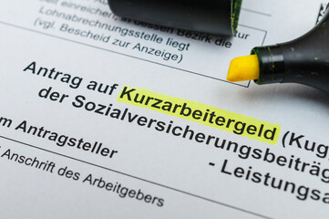 Antrag Arbeitsamt auf Kurzarbeit (KUG) einreichen