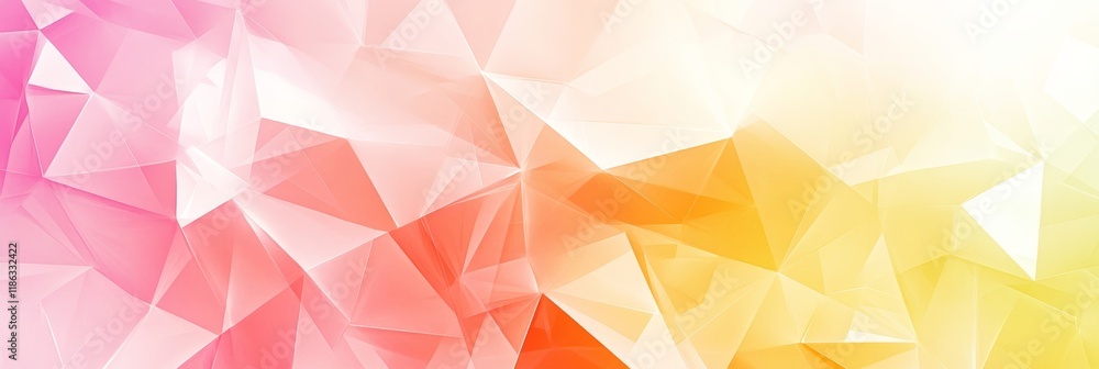Poster modern abstract broadcast background with cheerful and vivid colors, geometric pattern