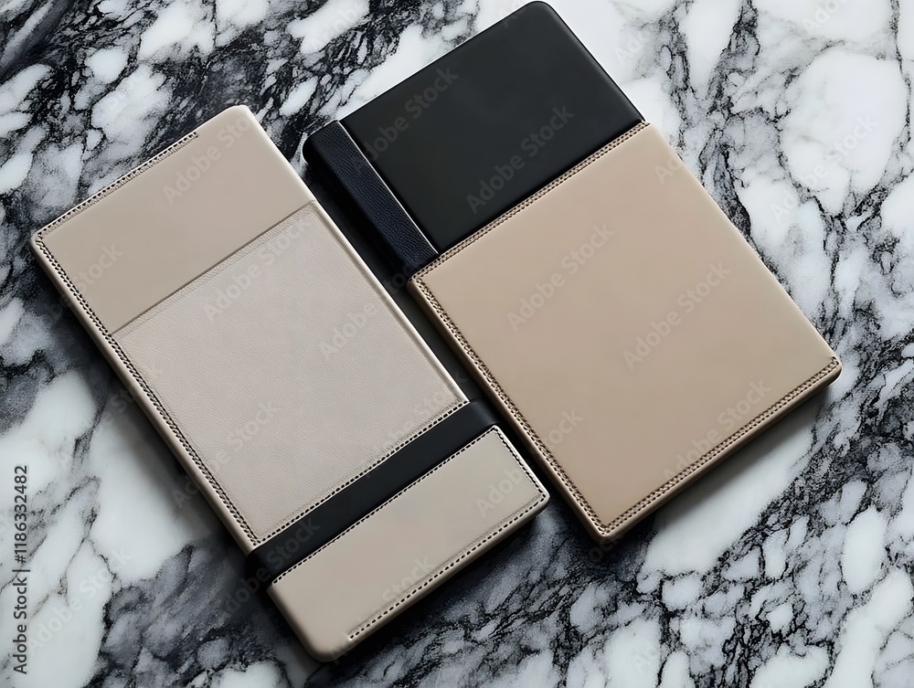 Fototapete a sophisticated, minimalist cover design that conveys elegance and modernity through pure forms and 