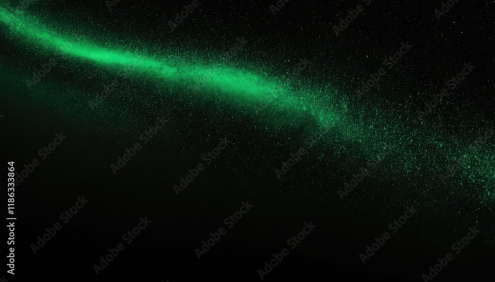 Poster green abstract sparkly background with soft waves and sparkles neon soft futuristic banner 2