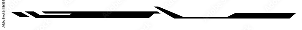 Poster digital technology style line and element