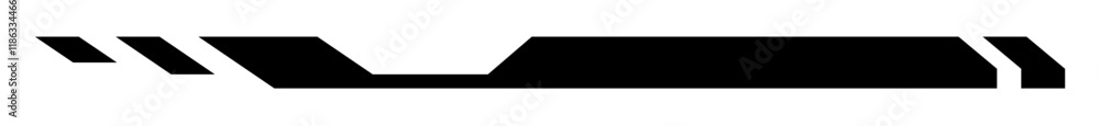 Poster digital technology style line and element