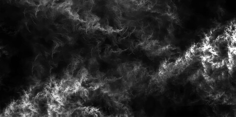 White cumulus clouds smoky illustration. abstract realistic fog or mist isolated cloud, sky with puffy. Abstract Black grey Sky with white cloud, marble texture background. Old grunge textures design.