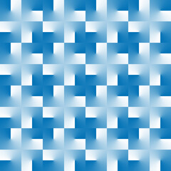 Blue and white abstract pattern