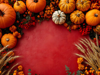 Thanksgiving card. Happy Thanksgiving