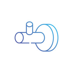 Towel Hook vector icon