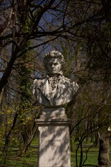 Fototapeta premium Beethoven in the park