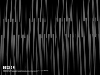Black abstract background. Elegant dark diagonal shape elements. Modern luxury gray gradient abstract lines graphic design.
