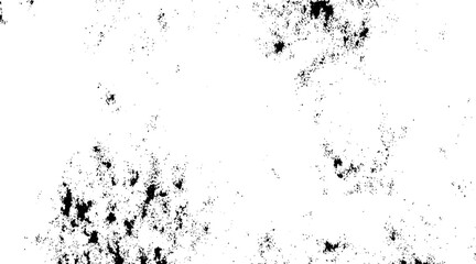 Black grainy texture isolated on white background. Distress overlay textured. Grunge design elements.