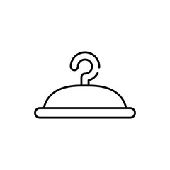 Cloth Hanger vector icon