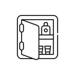 Medicine Cabinet vector icon
