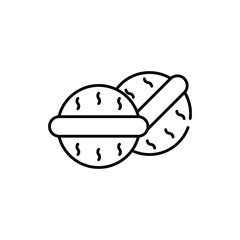 Bath Bomb vector icon