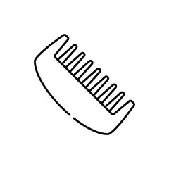 Comb vector icon