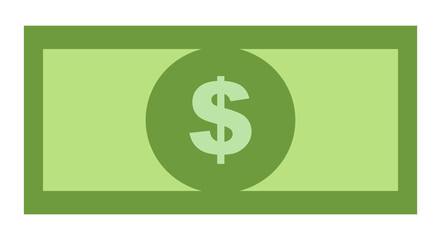 illustration of US Dollar currency icon