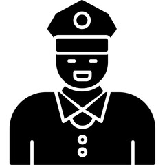 Train Conductor Icon