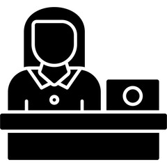 Legal Secretary Icon