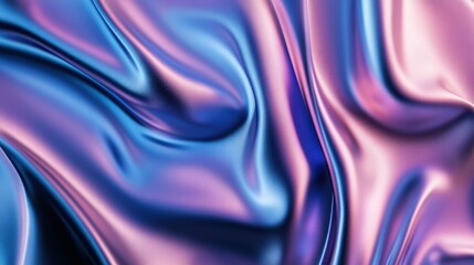 Fototapeta premium Colorful Abstract Fabric Texture with Smooth Waves and Curves