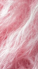 Obraz premium Soft pink cotton candy texture with abstract patterns and warm light