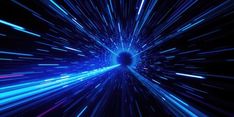 Speed of lights, Blue background, Warp speed effects, light speed effects, speed images on a blue color, clean blue, blue, wallpaper,	