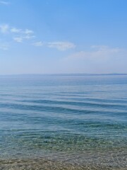 blue sky and sea