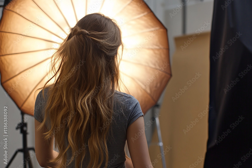 Aufkleber professional photographer capturing a shot with a dslr camera generative ai