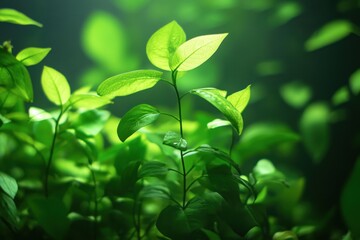 Creating a vibrant underwater habitat by adding live aquatic plants to an aquarium for aesthetic and ecological benefits