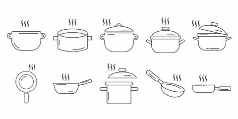 Cooking Line Icon