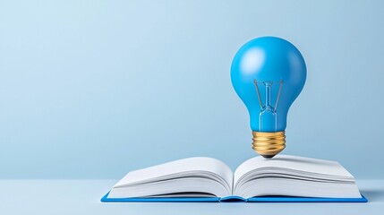Innovative thoughts and imaginative ideas spring from brainstorming sessions, represented by a straightforward lightbulb icon on a piece of note paper.