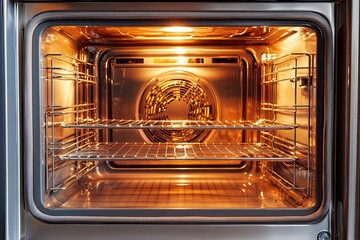 Obraz premium Microwave isolated on white background