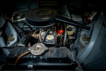 The abandoned cars with a full barn with cool stuff